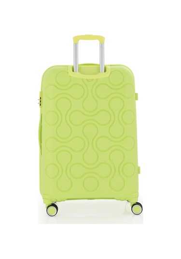 Mçs Polipropilen 3lü Valiz Seti Büyük & Kabin & Makyaj V376 S23sy1000053-set 00194 Açık Sarı