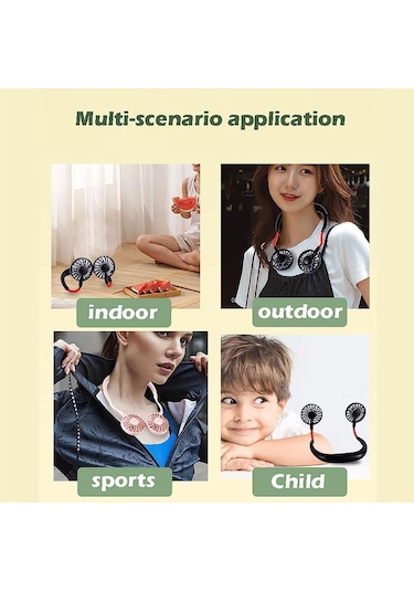 Torima F-04 Eller Serbest Boyuna Asılabilir Şarjlı 3 Kademeli Vantilatör Klima Soğutucu Fan Pembe