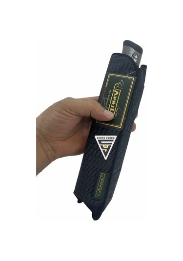 April A-216g A3 Su Geçirmez 10 Telli Tam Otomatik Şemsiye Siyah