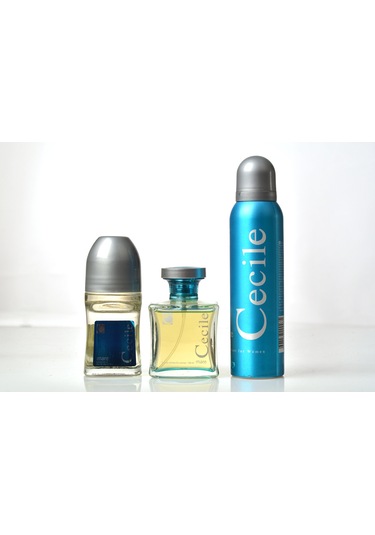 Cecile Mare Kadın Parfüm EDT 100 ML + Deodorant 150 ML + Roll On 50 ML