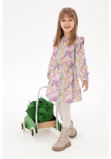 U.s. Polo Assn. Kız Çocuk Taş Elbise Dokuma 50297429-vr049 Tas Taş Rengi