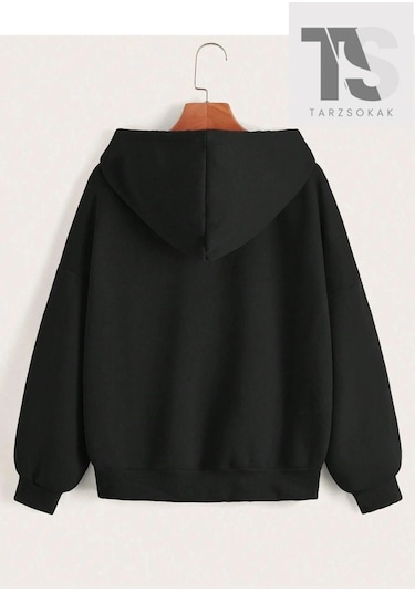 Adrift Papatya Hırka Unisex Siyah