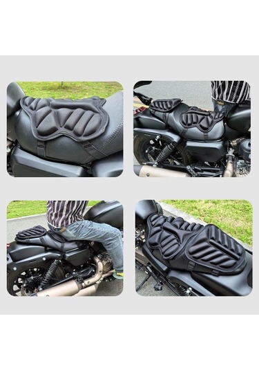 Motosiklet Koltuk Minderi, Evrensel Ön Soğutmalı Motosiklet Koltuk Minderi Kaymaz 3d Koltuk Kılıfı Motosikletler Scooterlar İçin