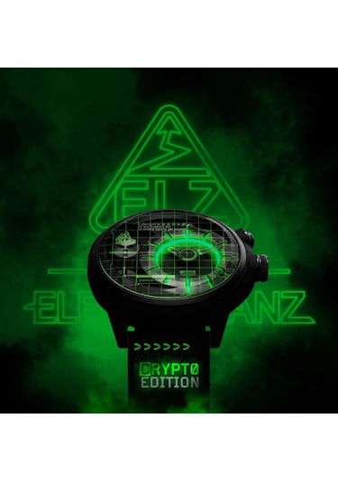The Electricianz The Crypto Edition Zz-c1c/02-crd 45mm Erkek Kol Saati