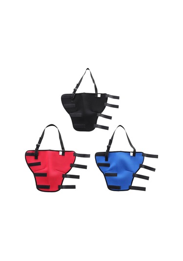 Homyl Köpek Yardımcı Kemer Koruyucu Sol-arka-ayak-siyah-l