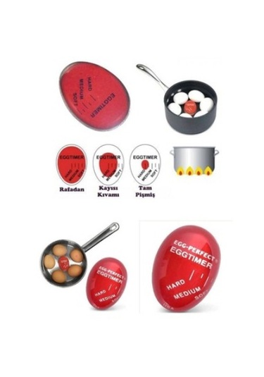 Periboia Dublör Yumurta Egg Timer Çok Renkli