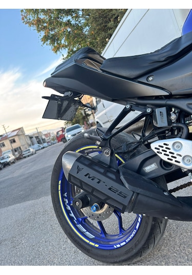 Yamaha Mt-25 Egzoz Koruması Siyah