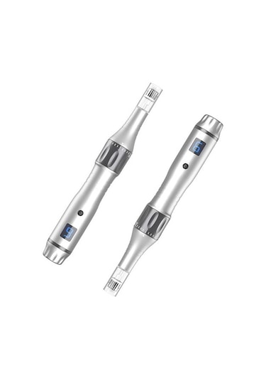 10 Adet Profesyonel 12 Pin Dermapen Mikro İğneleme Makinesi - Yüz Ve Cilt Bakımı İçin Derma Mezoterapi Kalemi Mts 8589