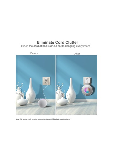 Youmex Homepod Mini Duvar Tutucu, Akıllı Ev Hoparlör Aksesuarı, Elektrik Kablosu Yönetimi, Boşluk Tasarrufu, Abs Malzeme, Beyaz Renk