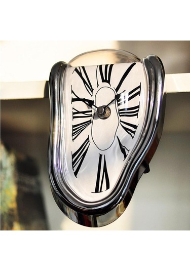 Gümüş Saat, Masaüstü Moda Saati, Eriyen Deformasyon Duvarı Diğer