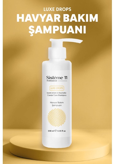 Sisteme 11 Havyar Saç Bakım Şampuan 250 Ml İşlem Görmüş