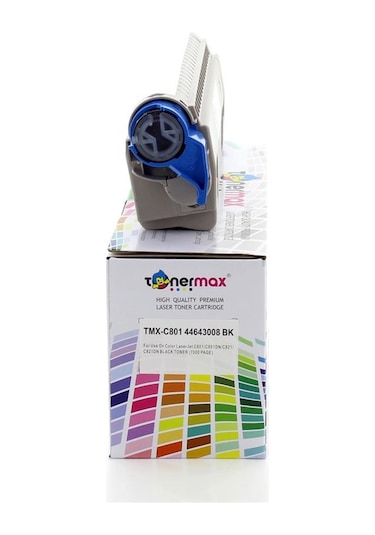Tonermax Oki 44643005 Sarı Uyumlu Toner / C801 / C821