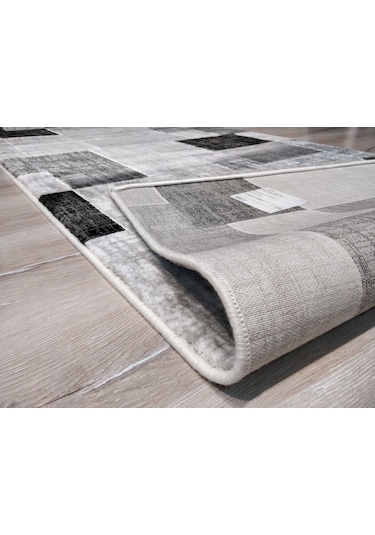 Tuğra Milano 1451 Siyah Halı Yolluk 100X200 Cm