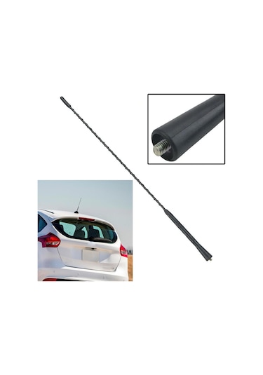 Ford Focus 3 Hb Çubuk Tavan Anteni Fiber Kaplama Kırılmaz