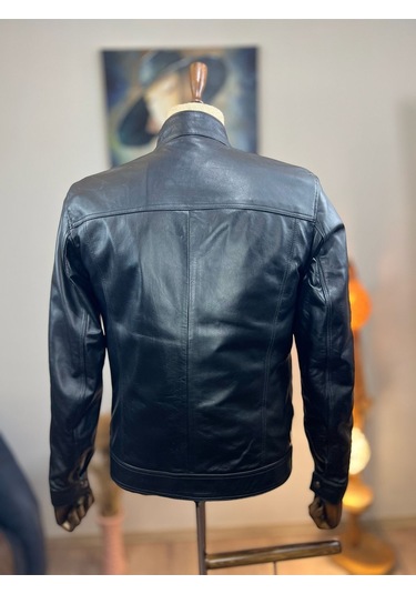 Always Leather Usta İşi Özel Dikim %100 Hakiki Deri 1803340022 Siyah