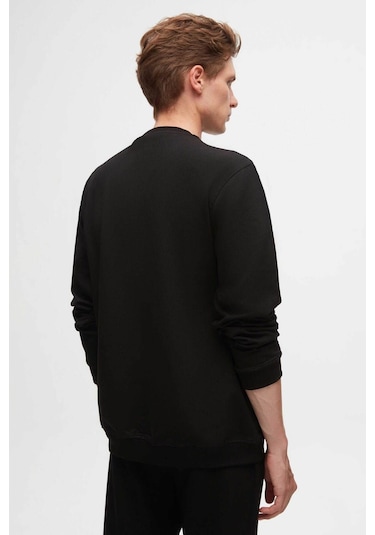 Twn Relaxed Fit Baskılı Erkek Sweatshirt 2ECE25ORT2791 - Siyah