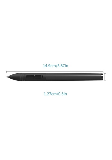 Novahub Huion Pen80 Şarj Edilebilir Elektromanyetik Rezonans Kalemi, 2 Prg. Düğmeli, Yeni 1060plus İçin