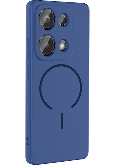 Xiaomi Redmi Note 13 Pro 4g Kılıf M-safe Şarj Özellikli Zore Meta Kapak 1
