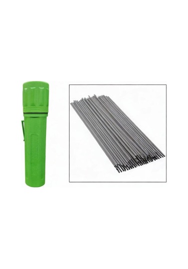 Homyl Kaynak Çubuk Depolama Tüpü Seyahat Çalışması Yeşil