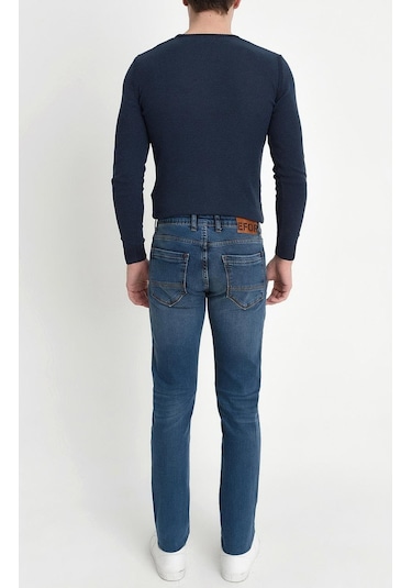 044 Slim Fit Mavi Jean Pantolon Mavi