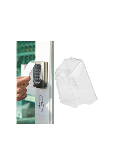 Shineyee Plastik Camurluk - Villa Giriş Kontrolü, Parmak İzi Kilit, Görüntülü Zil İçin Su Geçirmez Koruma Kapağı - Uv Ve Yağmur Dayanıklı A11l