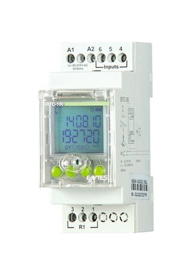 ENTES M3312 Ertc-101 Dijital Zaman Rölelesi