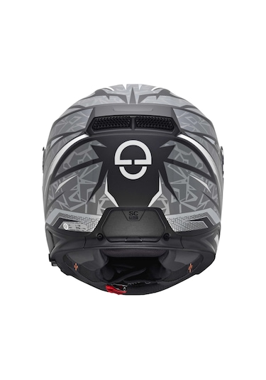 Schuberth S3 Kapalı Thunder Motosiklet Kaskı Grİ Siyah