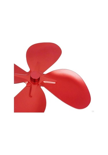 Pazly 17.5cm Siyah Şömine Fan Pervanesi Balde, Yedek Parça, Sıcak Sirkülasyonlu Hava Yedekleri 4