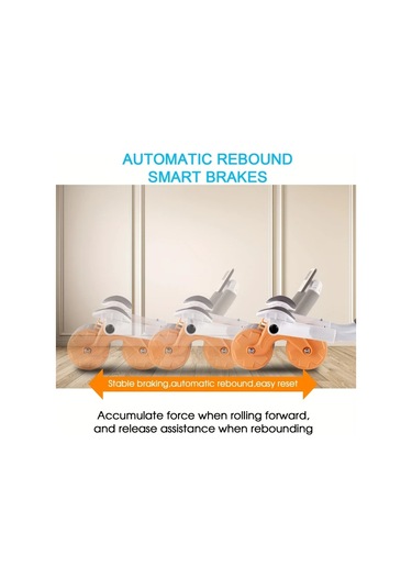 Maxaccess Yeni Otomatik Geri Dönen Mekik Çarkı Dizlik Ve Dirsek Desteği Siyah Evde Karın Kası Egzersiz Aleti