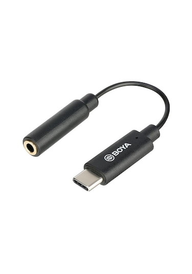 Boya By-k9 3.5mm Trrs / Usb Type-c Mikrofon Adaptörü
