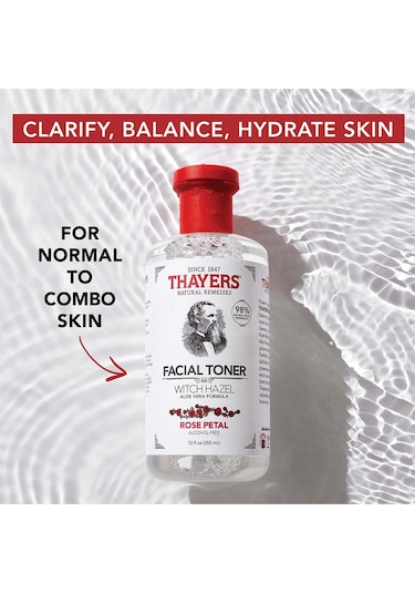 Thayers Cadı Fındığı ve Gül Yaprağı İçerikli Tonik 355 ML