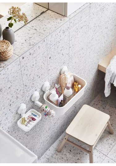 Ikea Banyo Rafı Ikea Tısken 173757952 Süper Beyaz