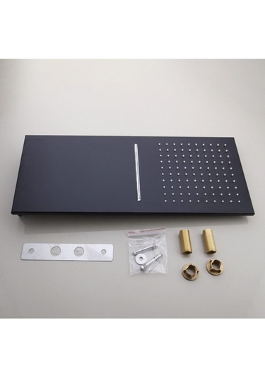 Sam Banyo Ankastre Tepe Duşu Siyah