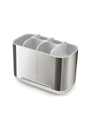 Joseph Joseph Easystore Steel Diş Fırçalık - Beyaz/gri Beyaz - Gri