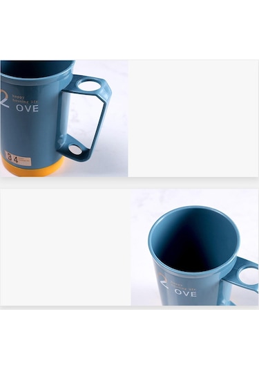 Suntek Banyo Tumbler Bardak Diş Fırçası Kupa Siyah