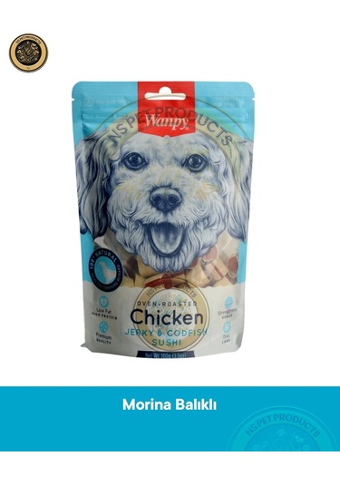 Wanpy Tavuklu&morina Balıklı 100 Gr Köpek Ödülü