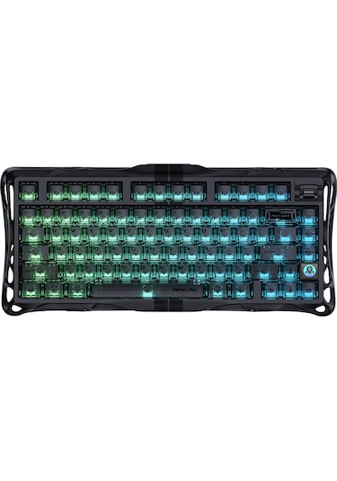 Gravastar Mercury V75 He Hall Effect Manyetik Switch Gaming Klavye, Hot-swappable, Rapid Trigger, 80