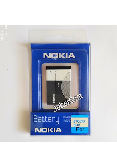 Nokia Bl 4C 6300 Batarya Pil 2220 1203 6100 X2 890Mah