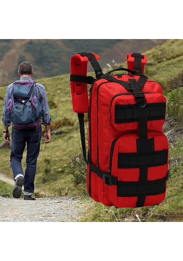 Suntek Yürüyüş Sırt Çantası Seyahat Kamp Için Av Kırmızı Kırmızı