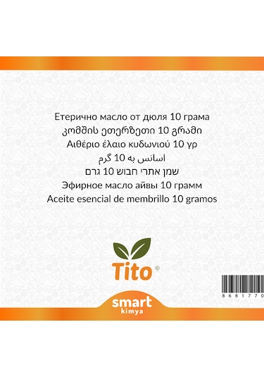 Tito Ayva Uçucu Yağı Cydonia Vulgaris 10 G