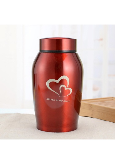 Homyl Köpekler Kediler Küller Gevşek Anıt Evcil Kırmızı Altın