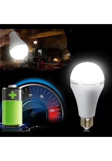 Cata 9w Şarjlı Led Ampul 10'lu Eko Paket