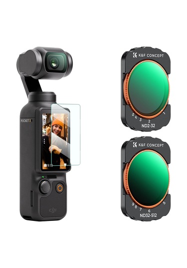 K&f Concept Magnetic Variable Nd2-32 + Nd32-512 Filter Djı Osmo