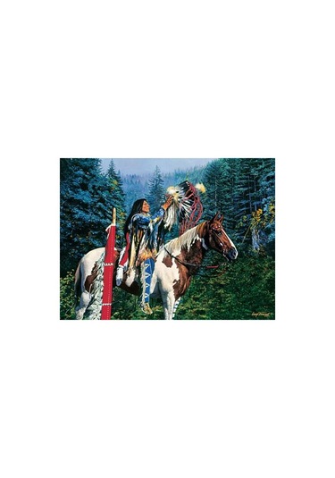 Masterpieces 550 Parça Warrior Ritual Puzzle