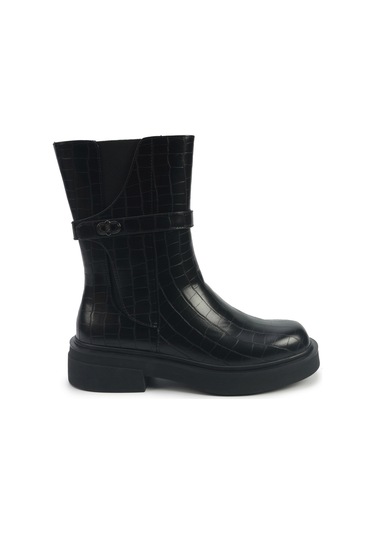 Nine West Canger2 5pr Siyah Kadın Düz Bot 000000000102012294 Siyah