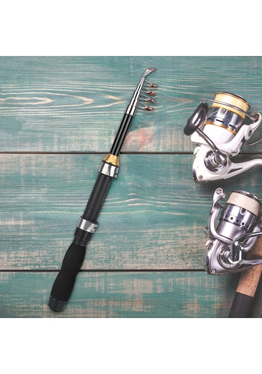 Geeroyoo 1.7m Cam Çelik Olta: Eva El Takımı, Anti Kayma, Sağlam Tekerlek Kolu - Deniz Ve Lure Olta İçin Uygun