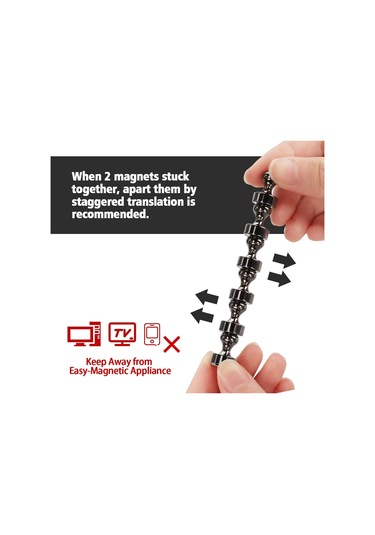 Neodimyum Mıknatıslar, 24 Adet Güçlü Küçük Mıknatıs