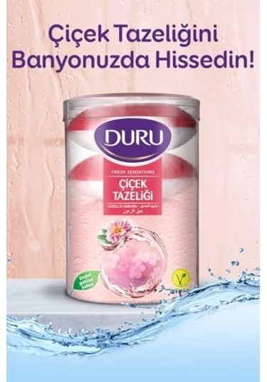 Fresh Sensations Çicek Tazeliği Sabun, 100 Gramx4 Acı Badem