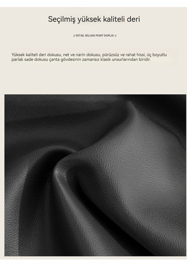 Retro Kadın Üç Taşımalı Sırt Çantası-siyah Siyah