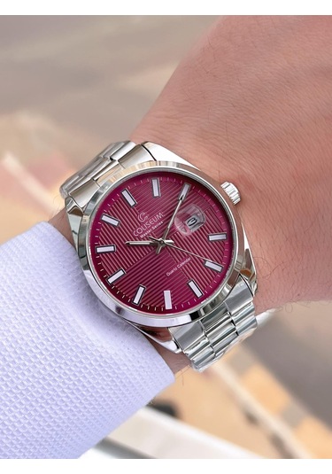 Coliseum Çelik Kordon Takvimli Kadran Kutulu Seri Erkek Kol Saati Ft.rl.8742.s6 Gri